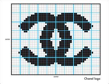 crochet chanel logo|Want to Knit a Chanel.